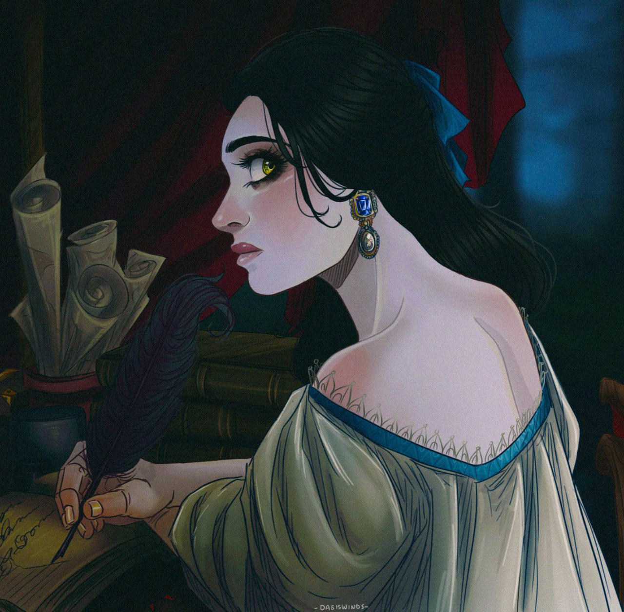 Deviantart Author The Writer In The Night by oasiswinds on DeviantArt