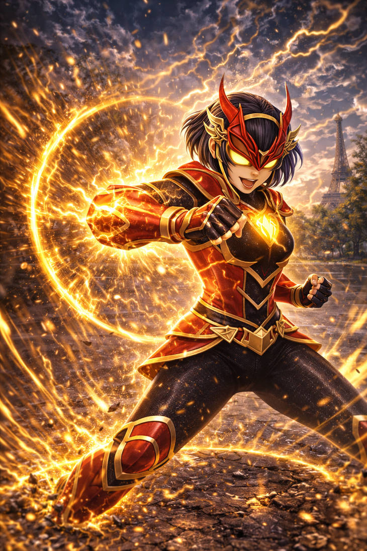 Ryuko Trigger Fighter Ryuko! Lightning Moves! by azanyo on DeviantArt
