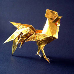 Golden rooster ::with spurs::