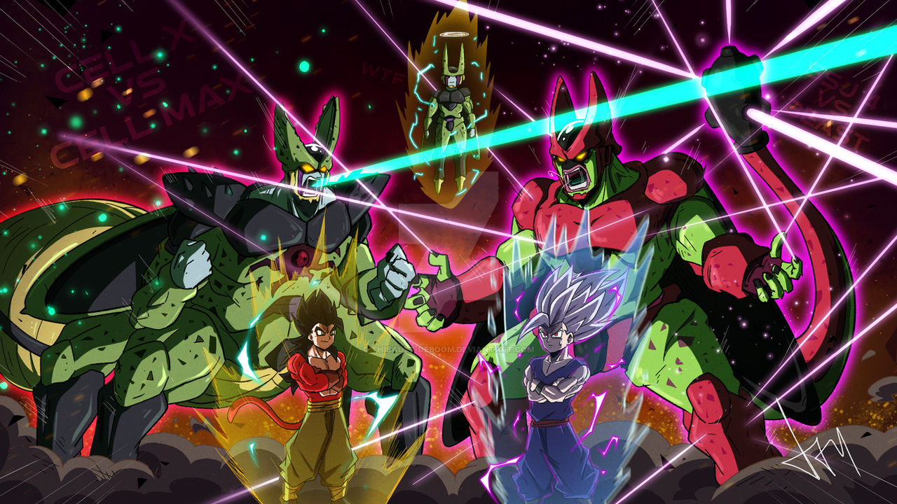 Cell x vs Cell max ALT by thibault-deboom on DeviantArt
