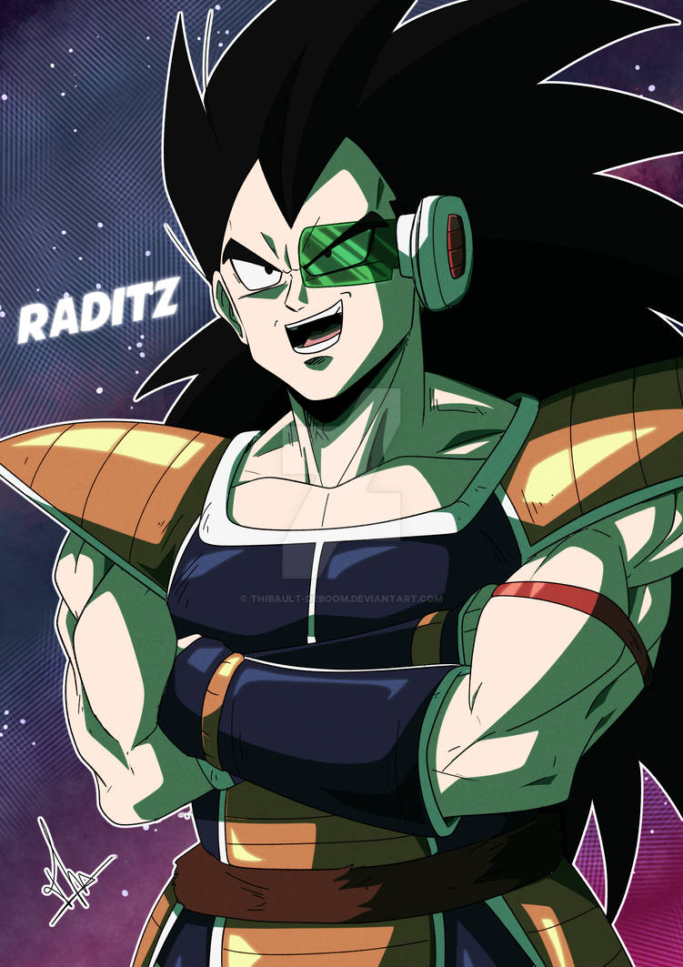 DBZ: Raditz by thibault-deboom on DeviantArt