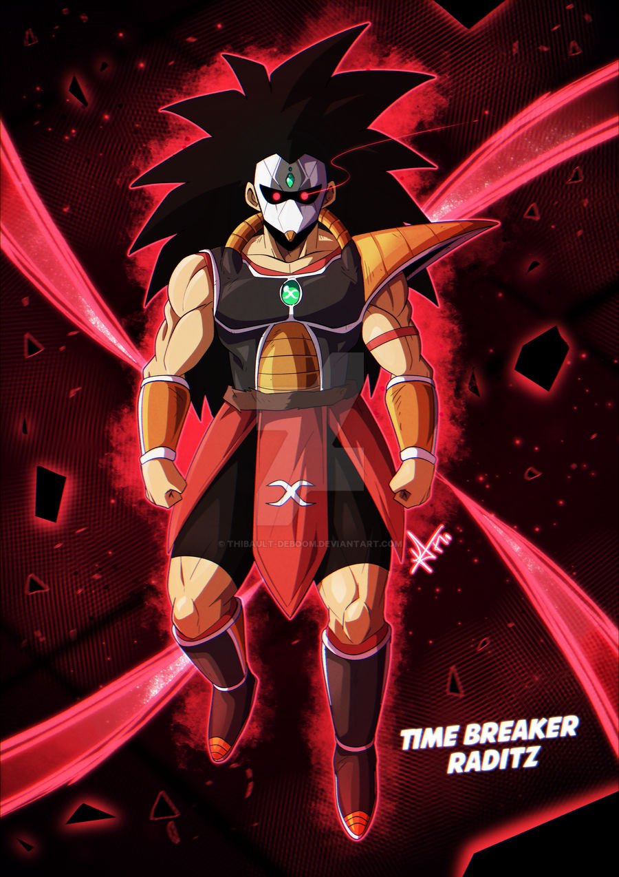 SDBH: Time Breaker Raditz by thibault-deboom on DeviantArt