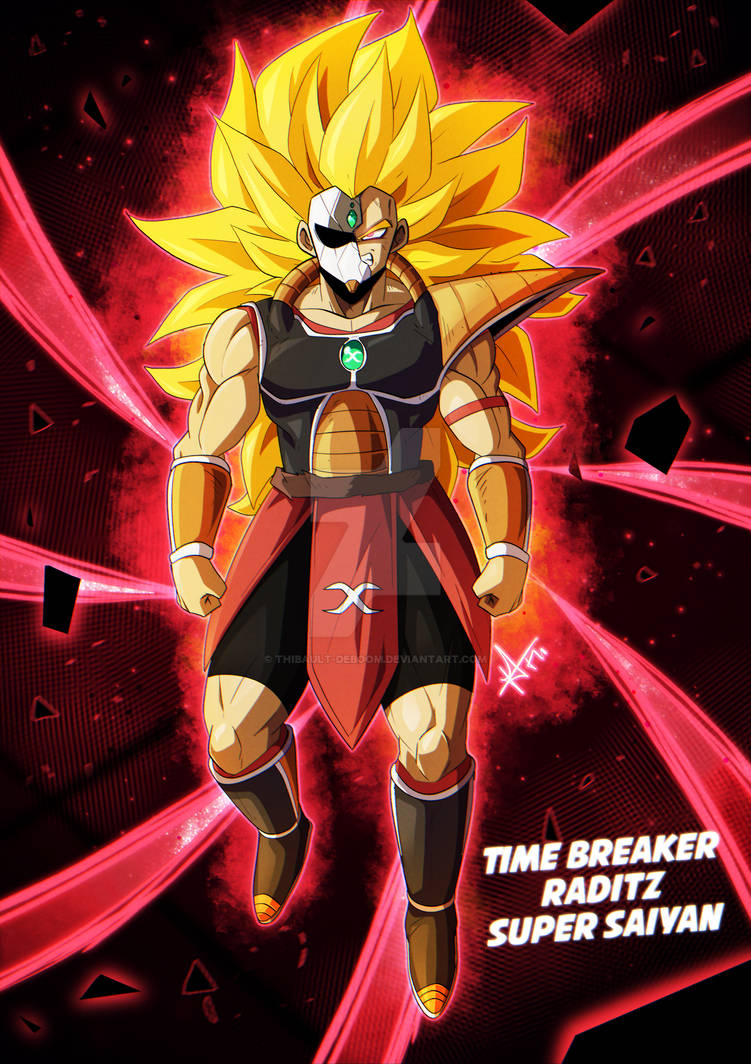 SDBH: Time Breaker Raditz Super Saiyan by thibault-deboom on DeviantArt