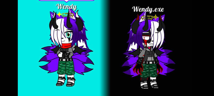 Wendy (oc). Slendytubbies World by purplegirlwolfdemon on DeviantArt
