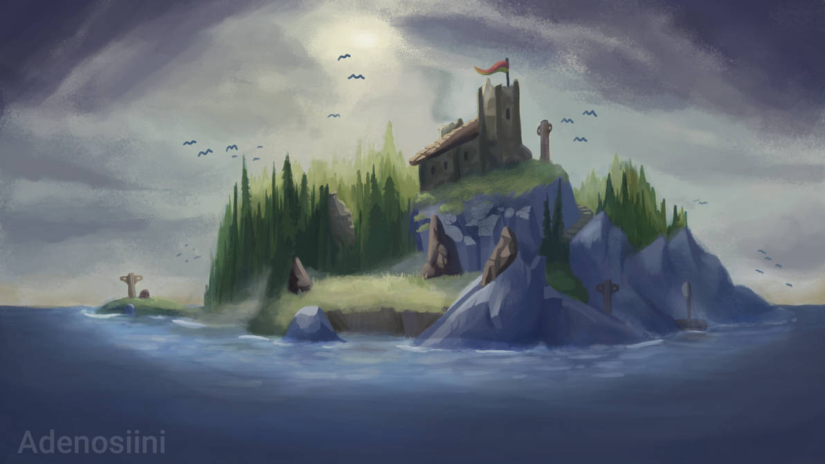 Deviantart Island Island Colour by Adenosiini on DeviantArt