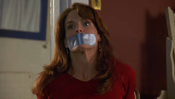 Megan Gallagher duct tape gagged 4