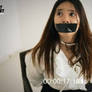 Indonesian girl tied up tape gagged 4