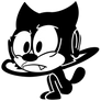 The Loud House's Lincoln but it's Felix the Cat