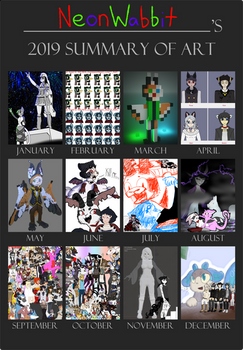 NeonWabbit's 2019 Summary of Art