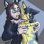 Very Late Secret Santa 2025 art for Feather_Down