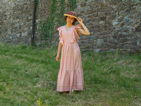 Pink Champagne - a modern edwardian dress