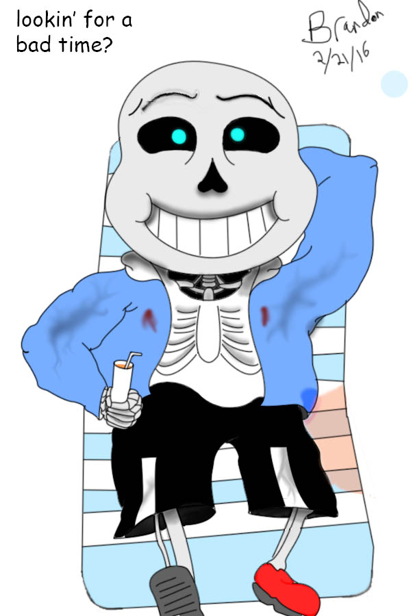 How to draw Sans from 'Undertale' - Speed drawing pixel art