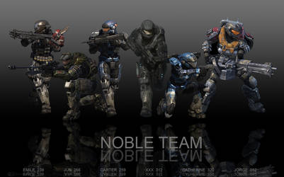 HALO REACH:  NOBLE TEAM