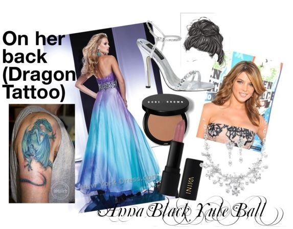 Anna's Yule Ball look