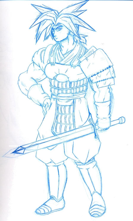 trunks samurai by Saagu on DeviantArt