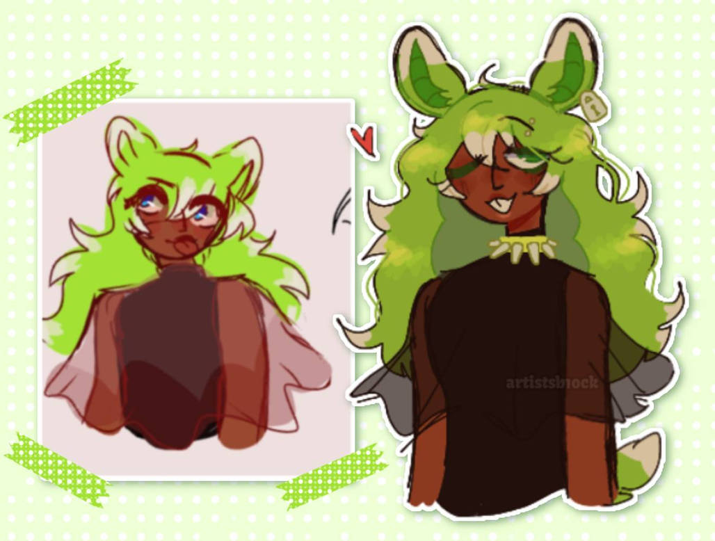 Character redraw! by artistsb1ock on DeviantArt