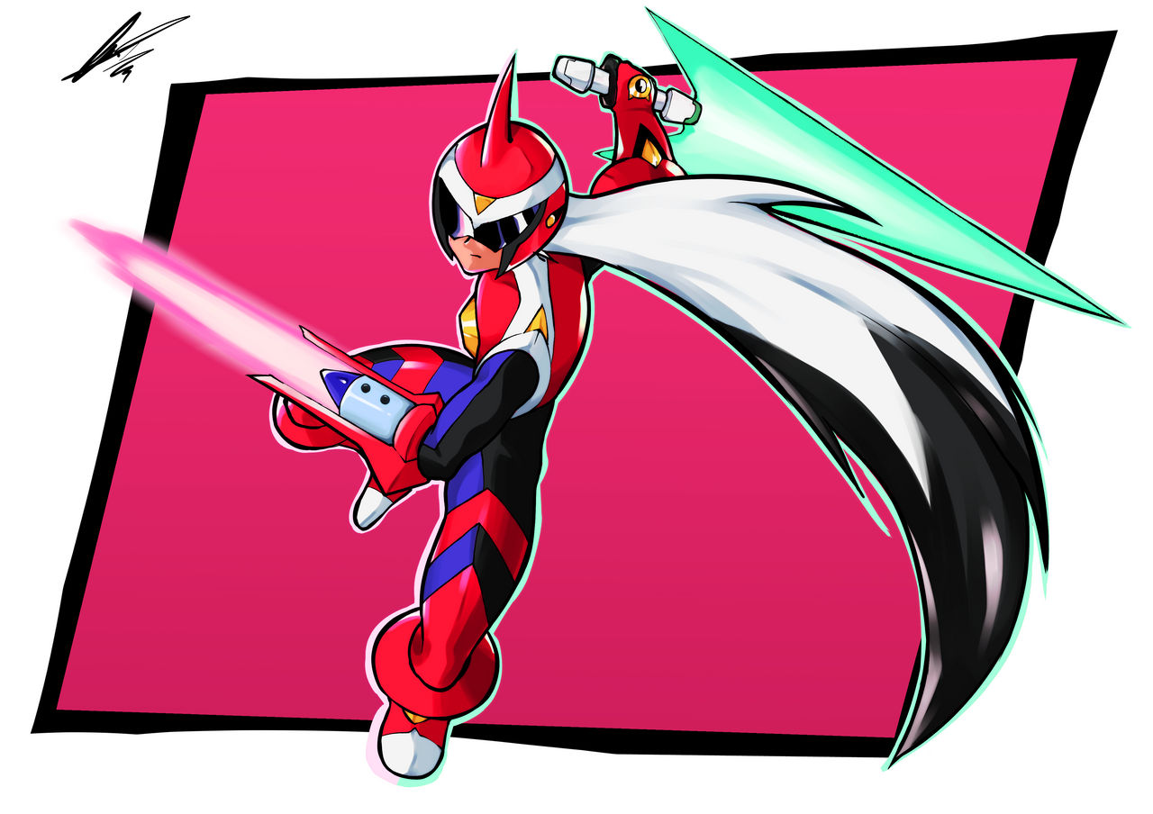 Crossfusion Protoman.exe by Lautricius on DeviantArt
