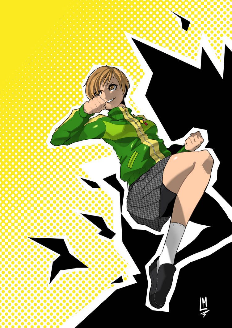 Chie Satonaka (Persona 4 Arena) by L-Dawg211 on DeviantArt