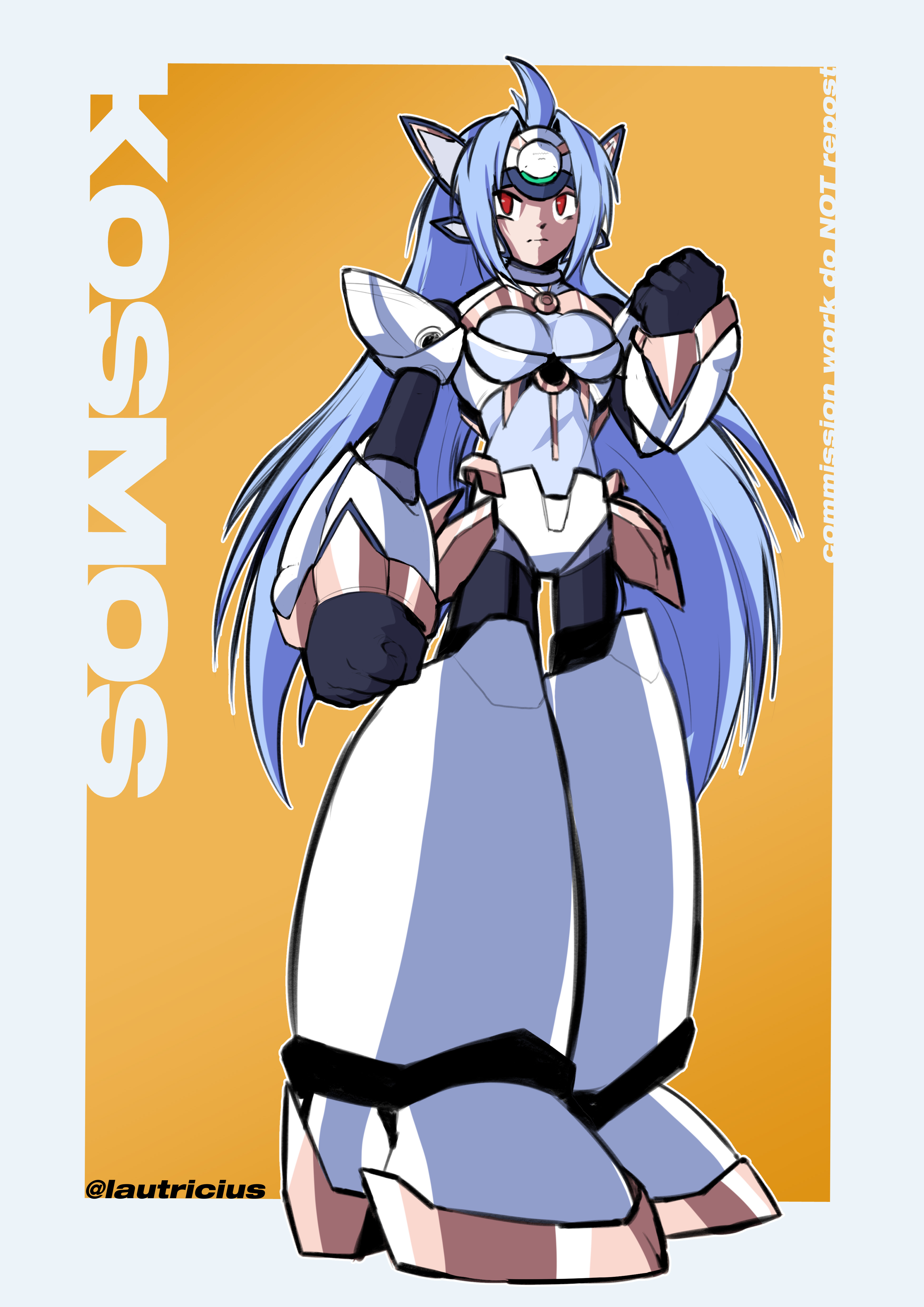 Kosmos Reploid commission by LauK-po on DeviantArt