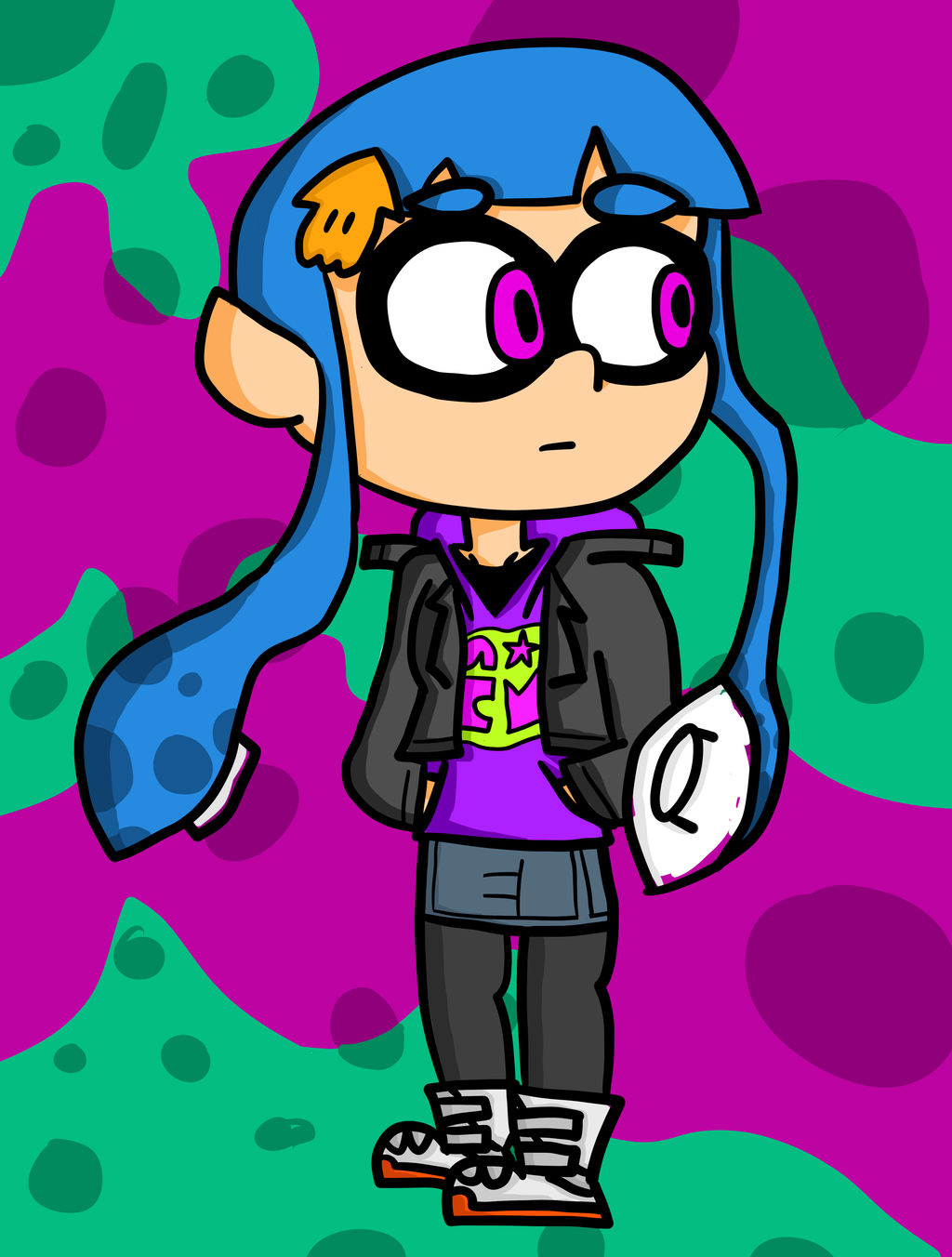 Deviantart Dark Inkling Inkling by ZanDorkBread on DeviantArt