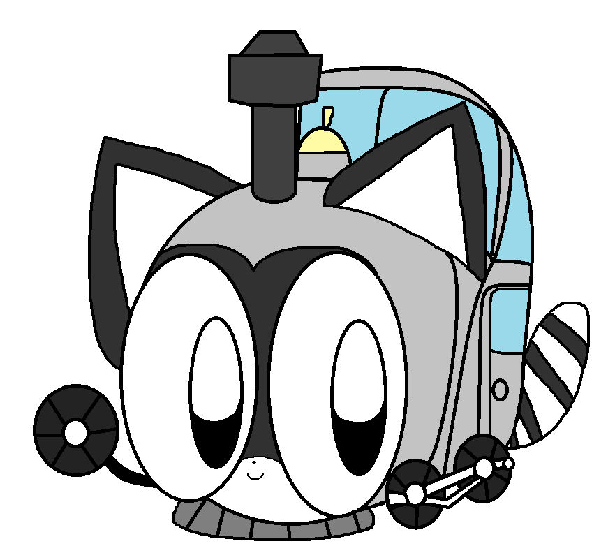 Racky Rackon Racky The Raccoon Train by Watson11522 on DeviantArt