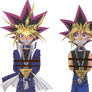 Yugi Yami and Motou GID