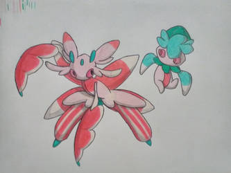 Lurantis and Fomantis