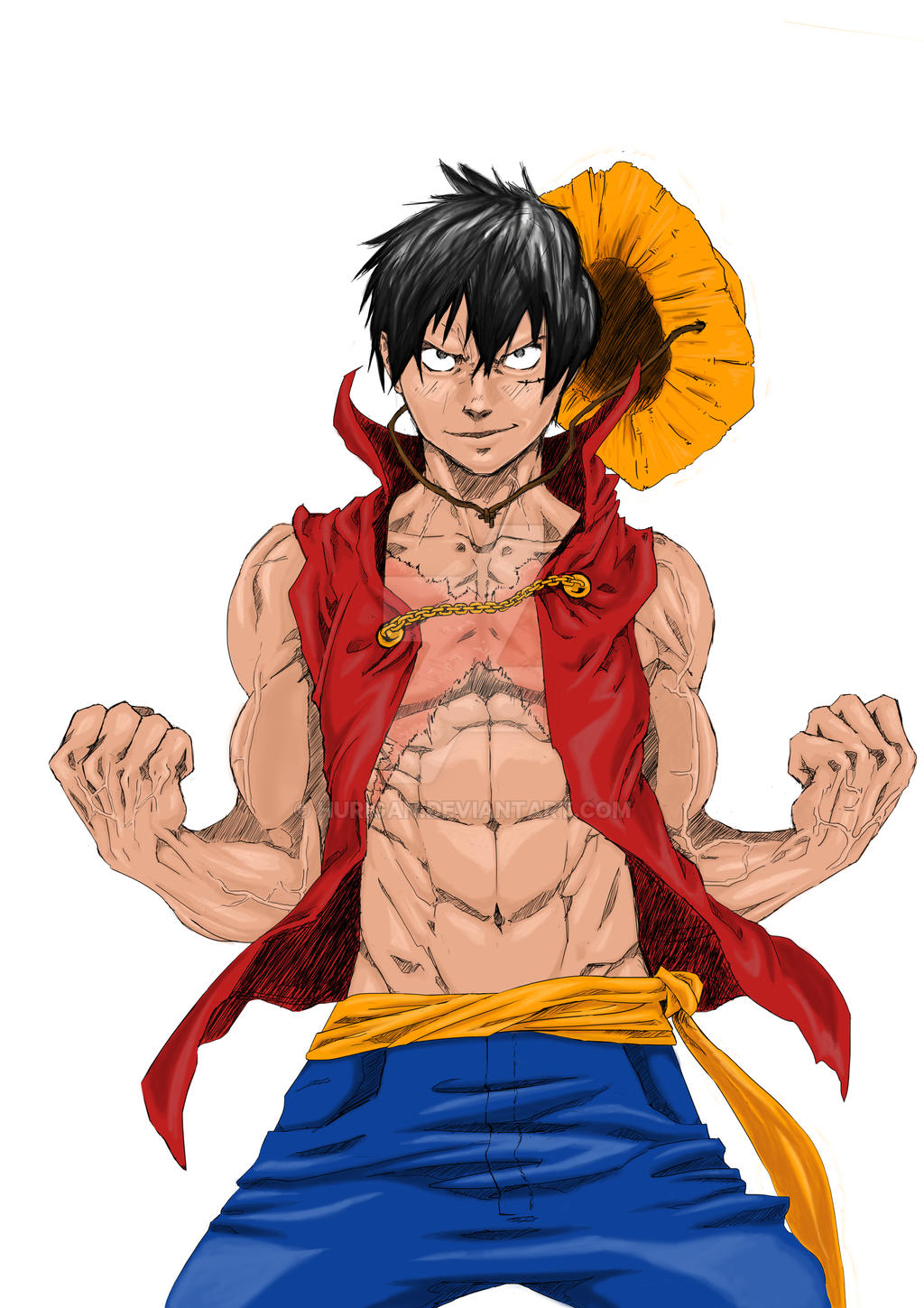 Luffy King Of Pirates by hurigan on DeviantArt