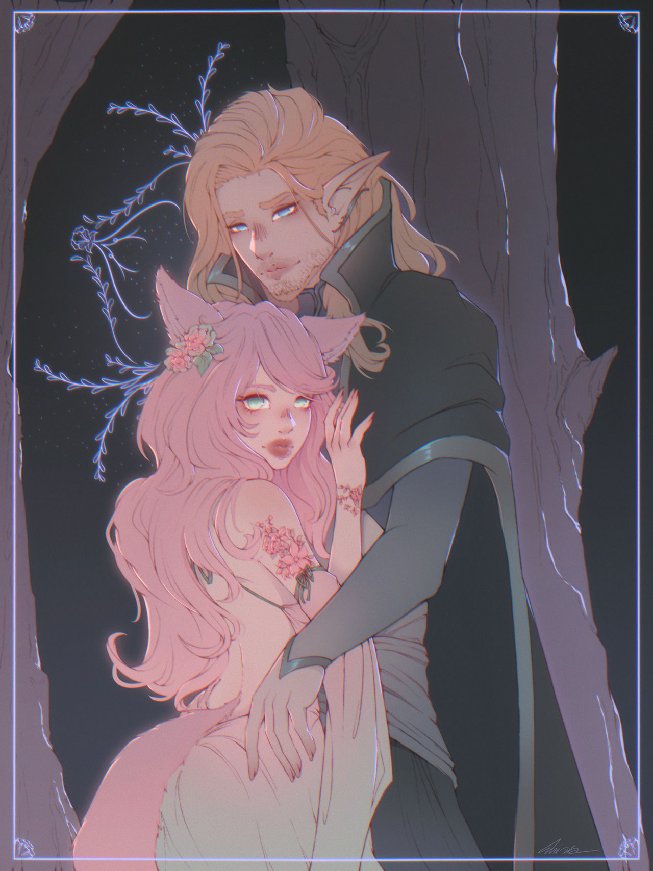 Fairy Riding Raven Commission: Raven and Fairy by ThireaArt on DeviantArt