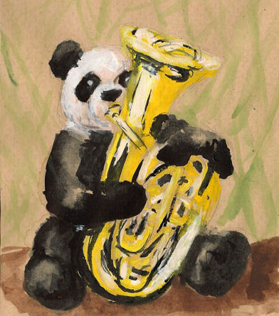 Tuba panda.