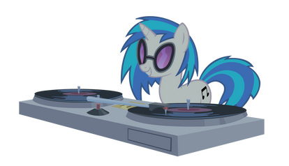 DJ Pon3 with decks