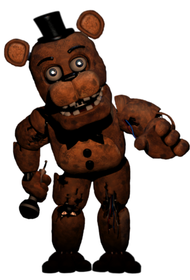 The Office Five Nights - Five Nights At Freddy's Withered Freddy  Transparent PNG - 420x492 - Free Download on NicePNG