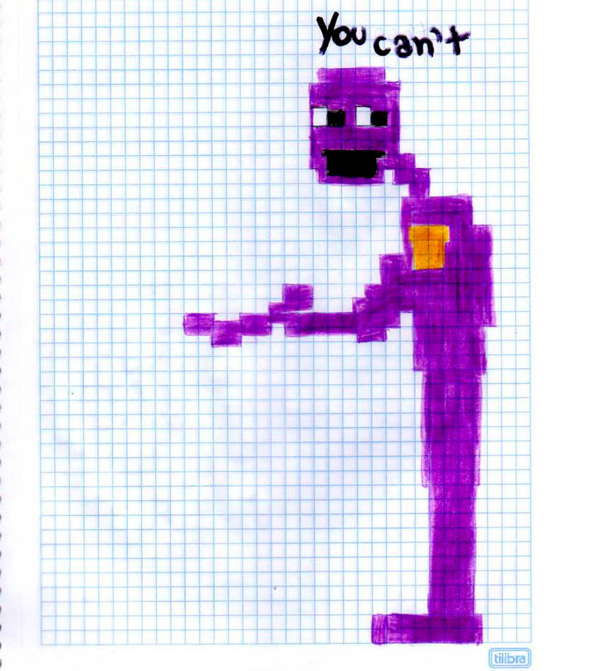Purple Guy FNaF Pixel