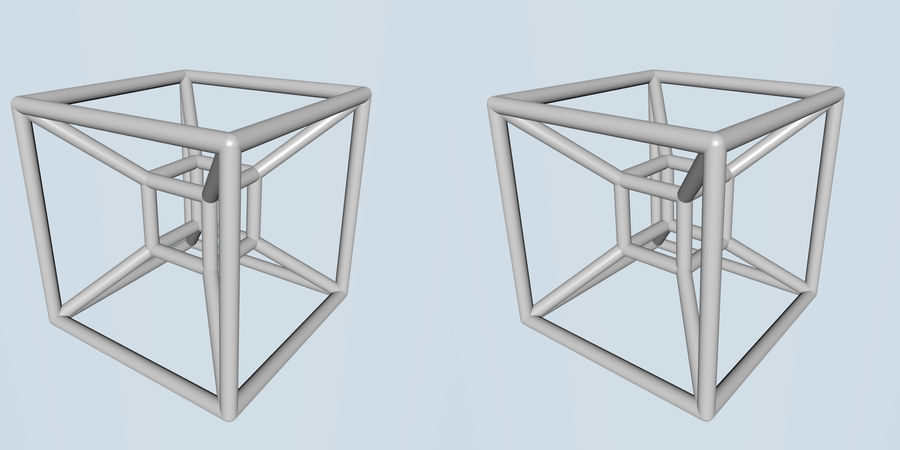 Tesseract (Cross-eyed 3D)