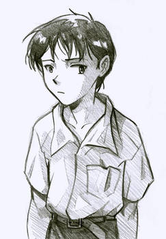 Shinji is Lonesome