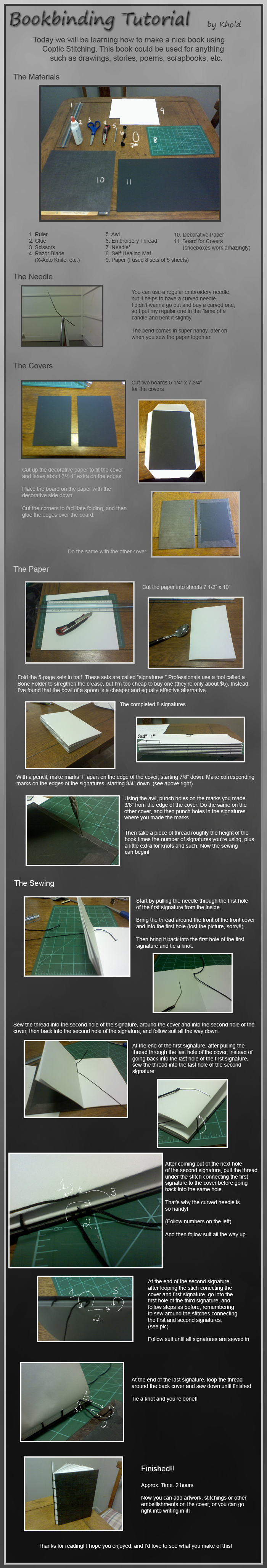 Bookbinding Tutorial