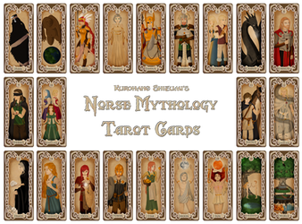 Norse Mythos Tarot Trump Set Pre-Order Ad