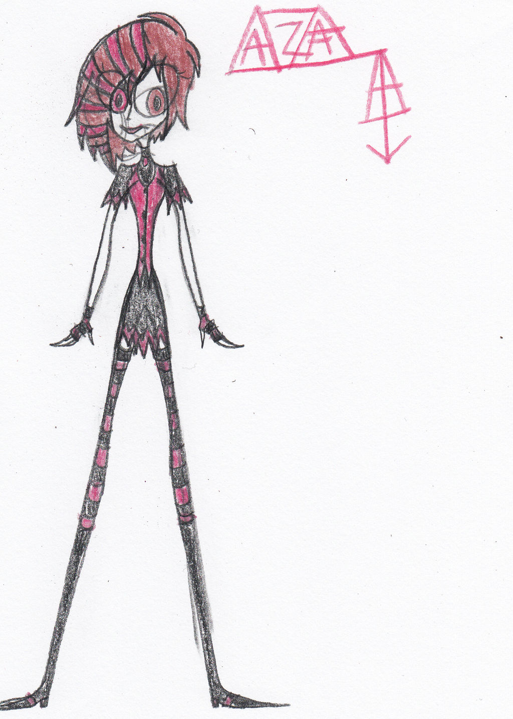 Azazel female Aza by Zikka on DeviantArt