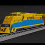 Passenger train from Frosty the Snowman (Remastere