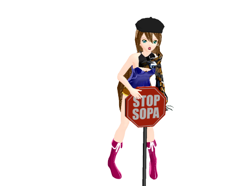 Stop SOPA MMD