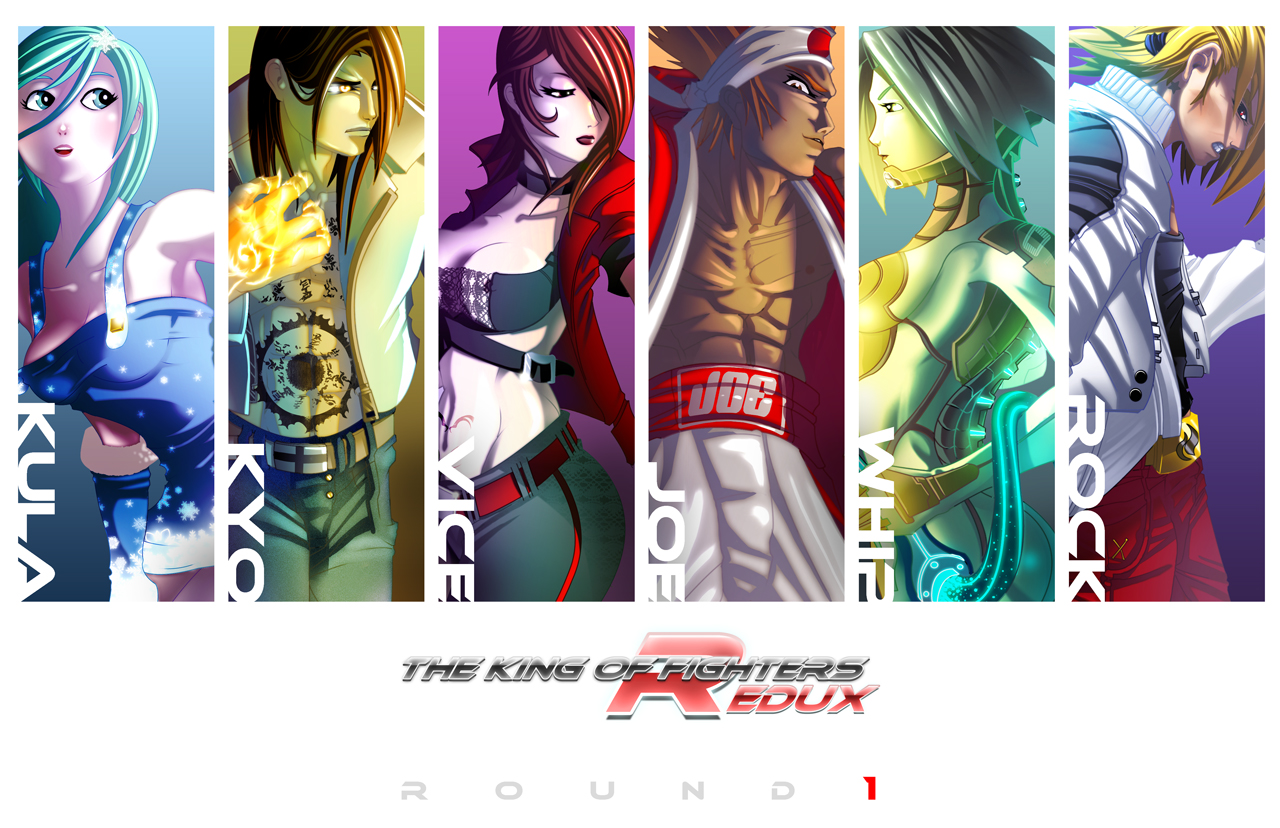 Kof Ax KOF REDUX:Round 1 by digitalninja on DeviantArt