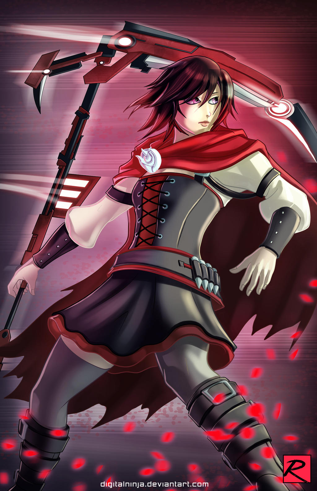 Fix's Rwby Ruby Ruby - RWBY by digitalninja on DeviantArt