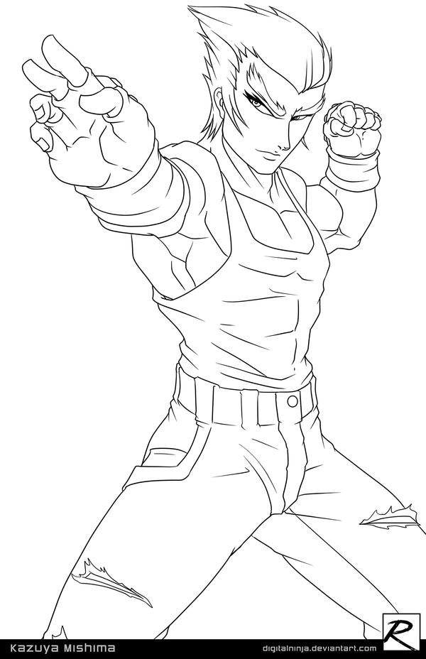 Fan Art] - Kazuya Mishima : r/Tekken