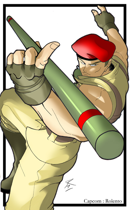 Chibi Rolento Rolento - Capcom by digitalninja on DeviantArt
