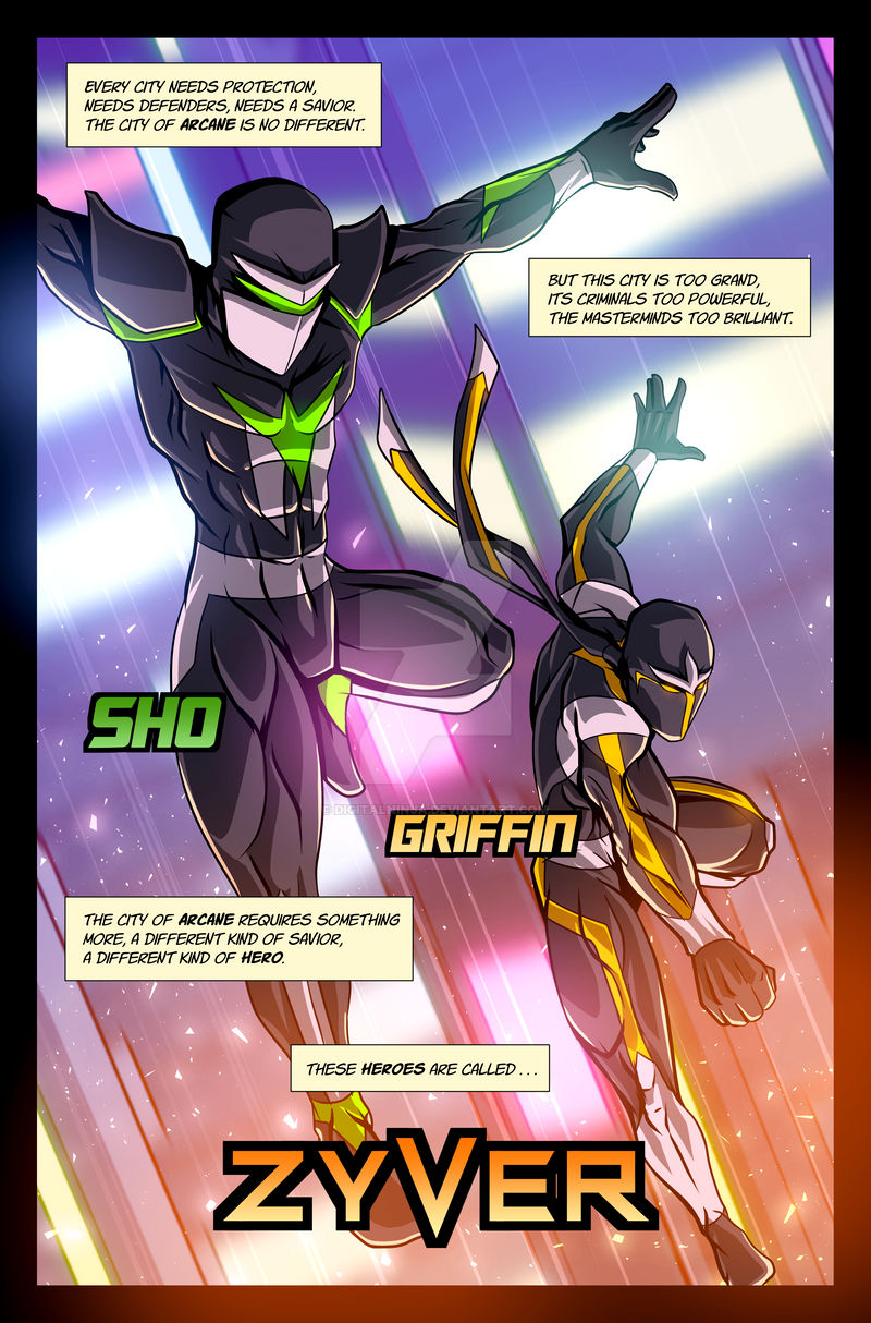 ZYVER Chapter 1 - Page 4 by digitalninja on DeviantArt
