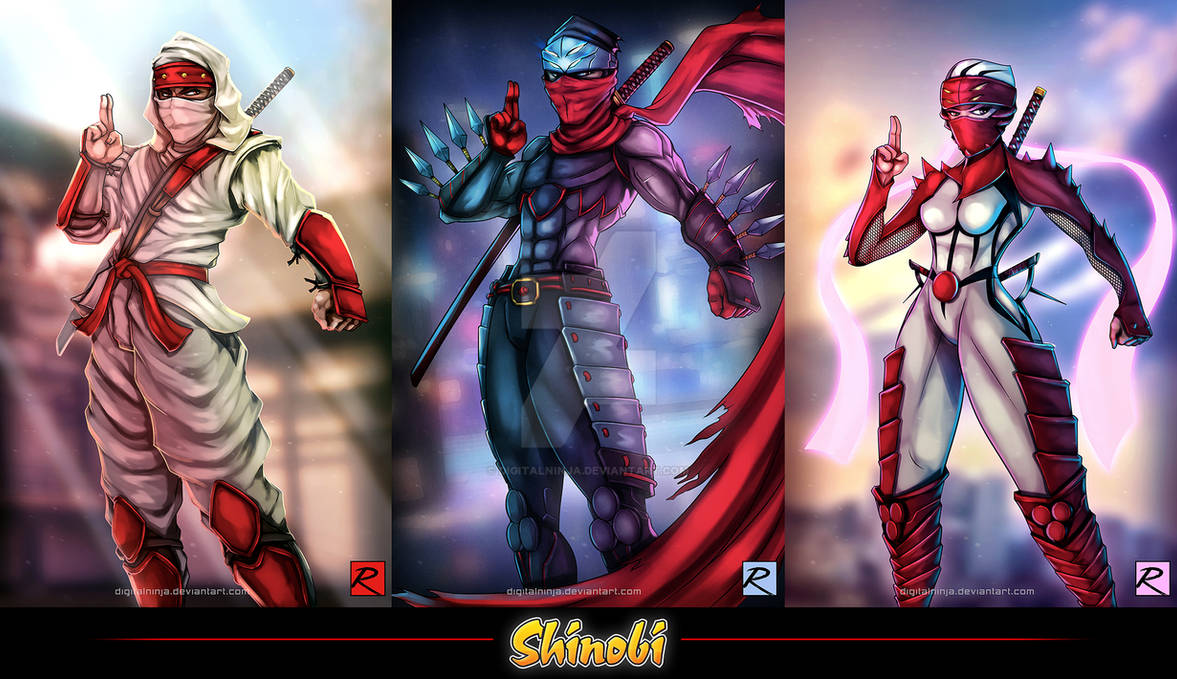 Shinobi Collection by digitalninja on DeviantArt