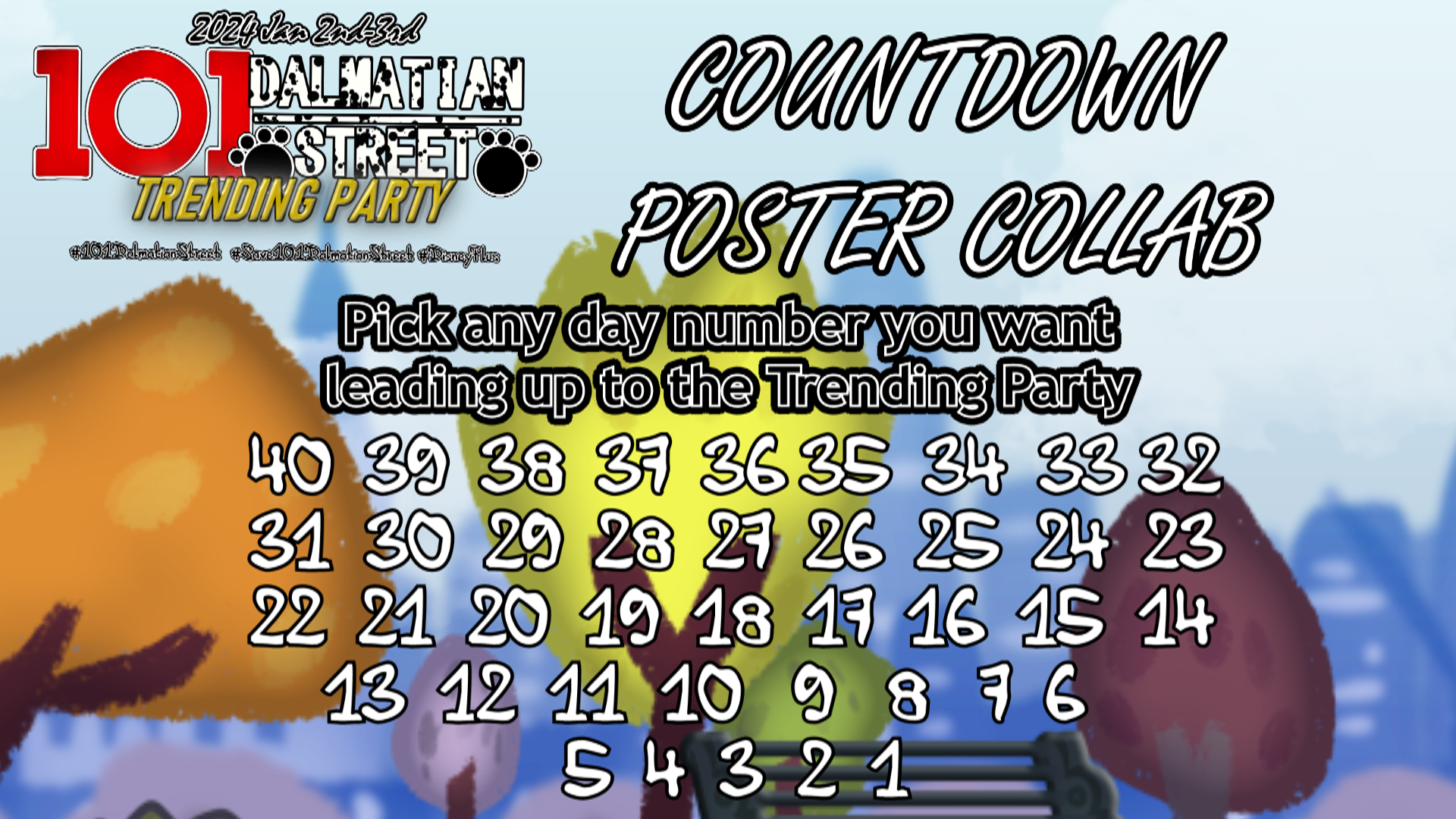 Deviantart Countdown Timer Jan 2-3 101DSTP Countdown Poster Collaborations!! by DanukiDStudios on ...