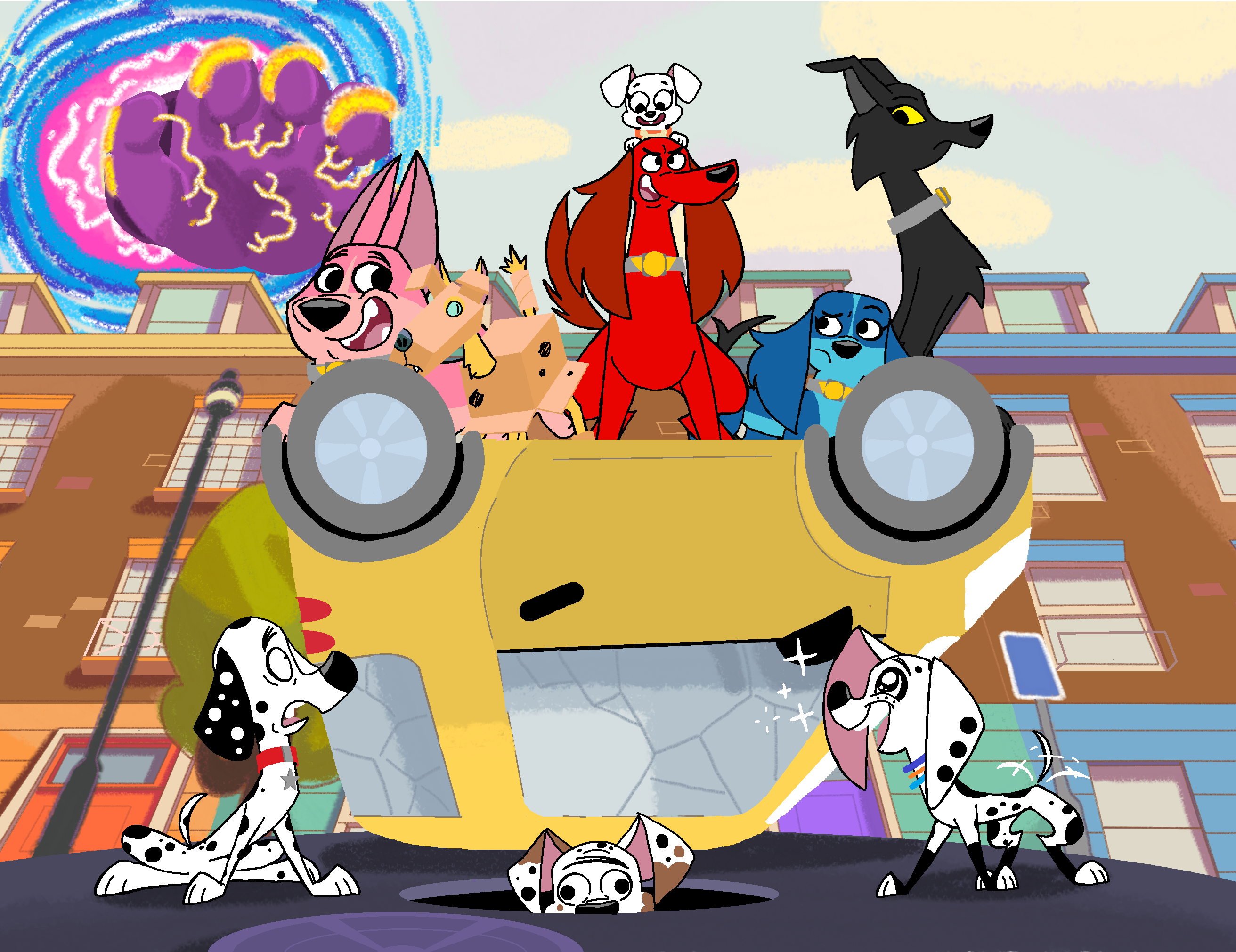 Dog Ruf Ruff RUFF RUFF Danger Dogs in Camden! (101DS + RRDD) by DanukiDStudios on ...