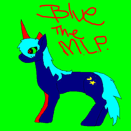 mlp blue by blueumbreonofthedark on DeviantArt