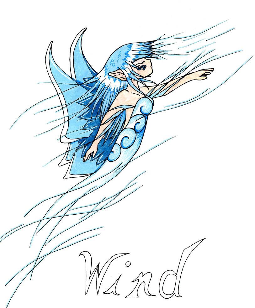 Elemental Faerie Wind by timbergray on DeviantArt
